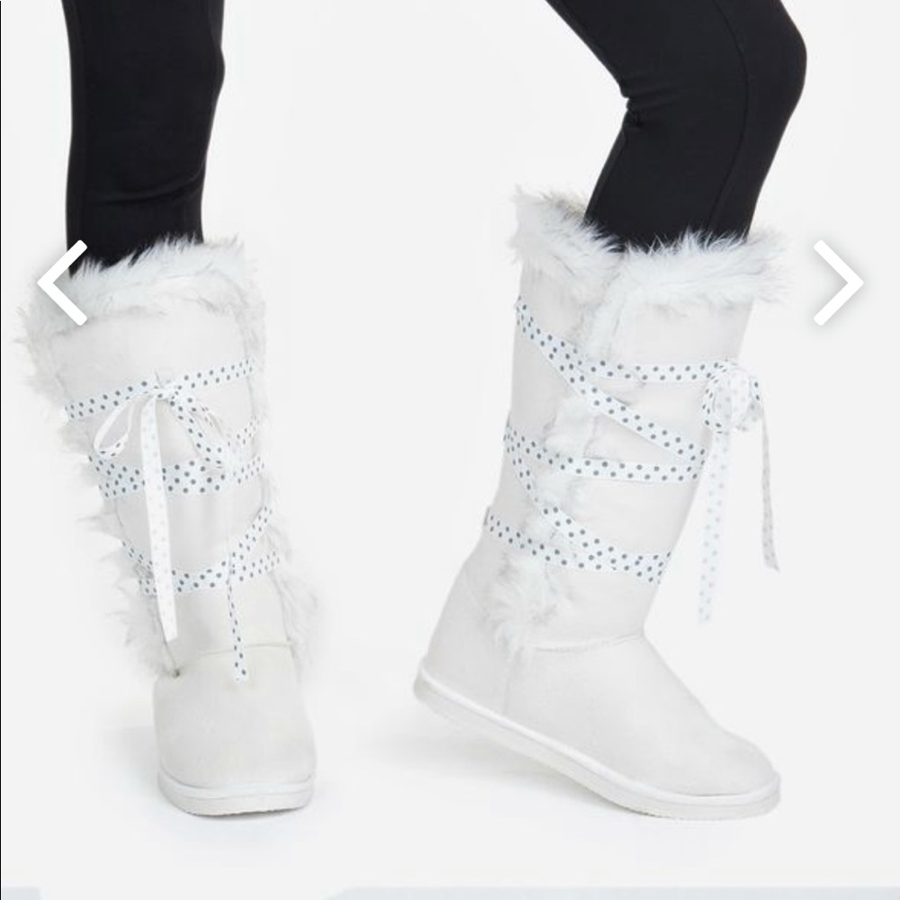Tall Fur Boots